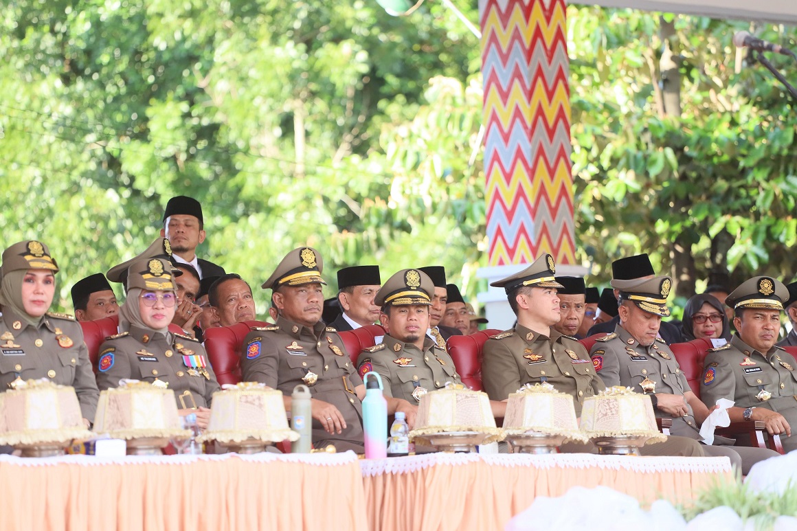 Wali Kota Parepare Hadiri Apel Gelar Pasukan Kesiapsiagaan Nasional Satpol PP dan Satlinmas di Wajo, Sinergi Jaga Stabilitas dan Ketentraman Daerah