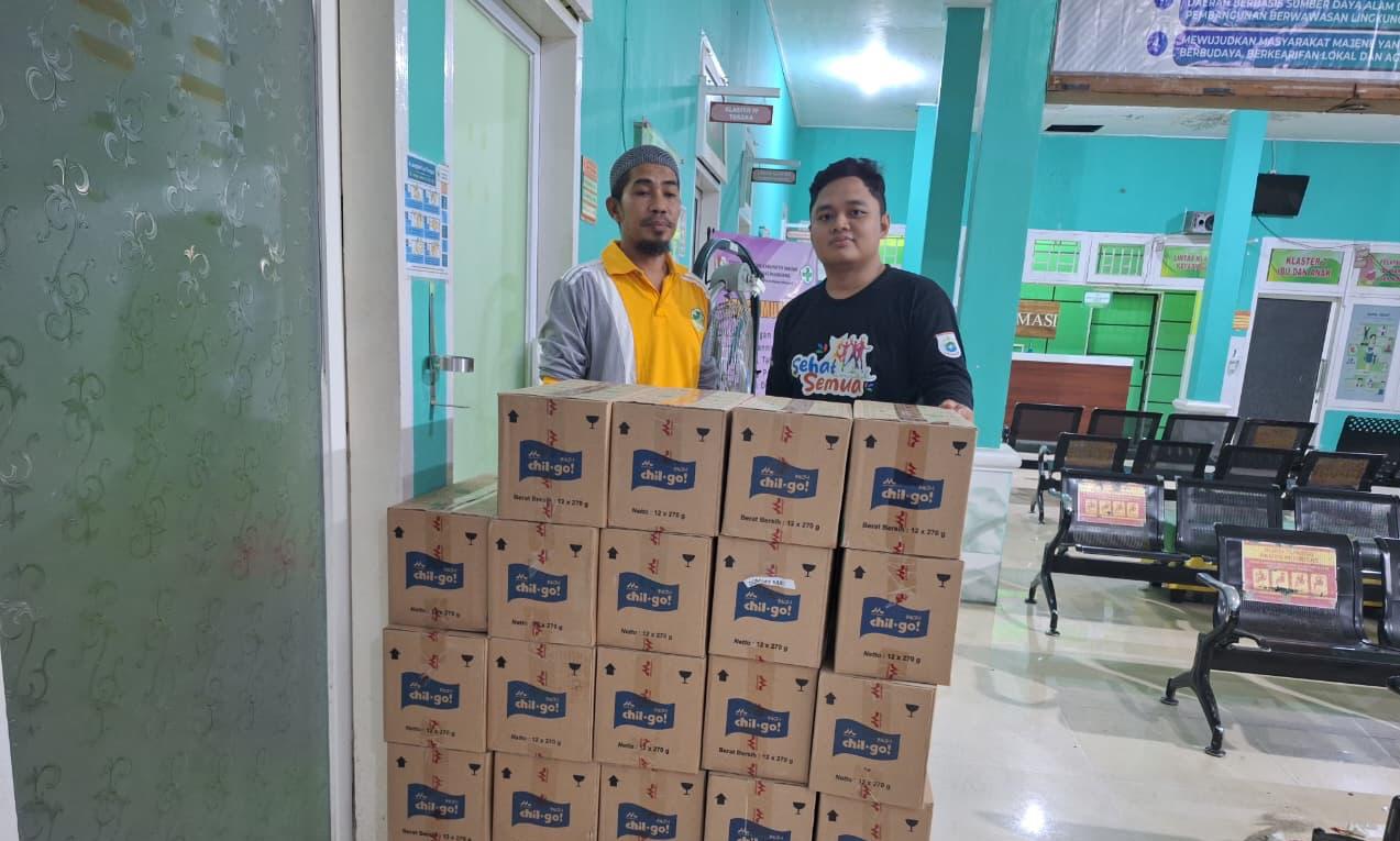 Intervensi Pasti Padu, Dinkes Sulbar Salurkan Susu Balita di Puskesmas Pamboang Majene