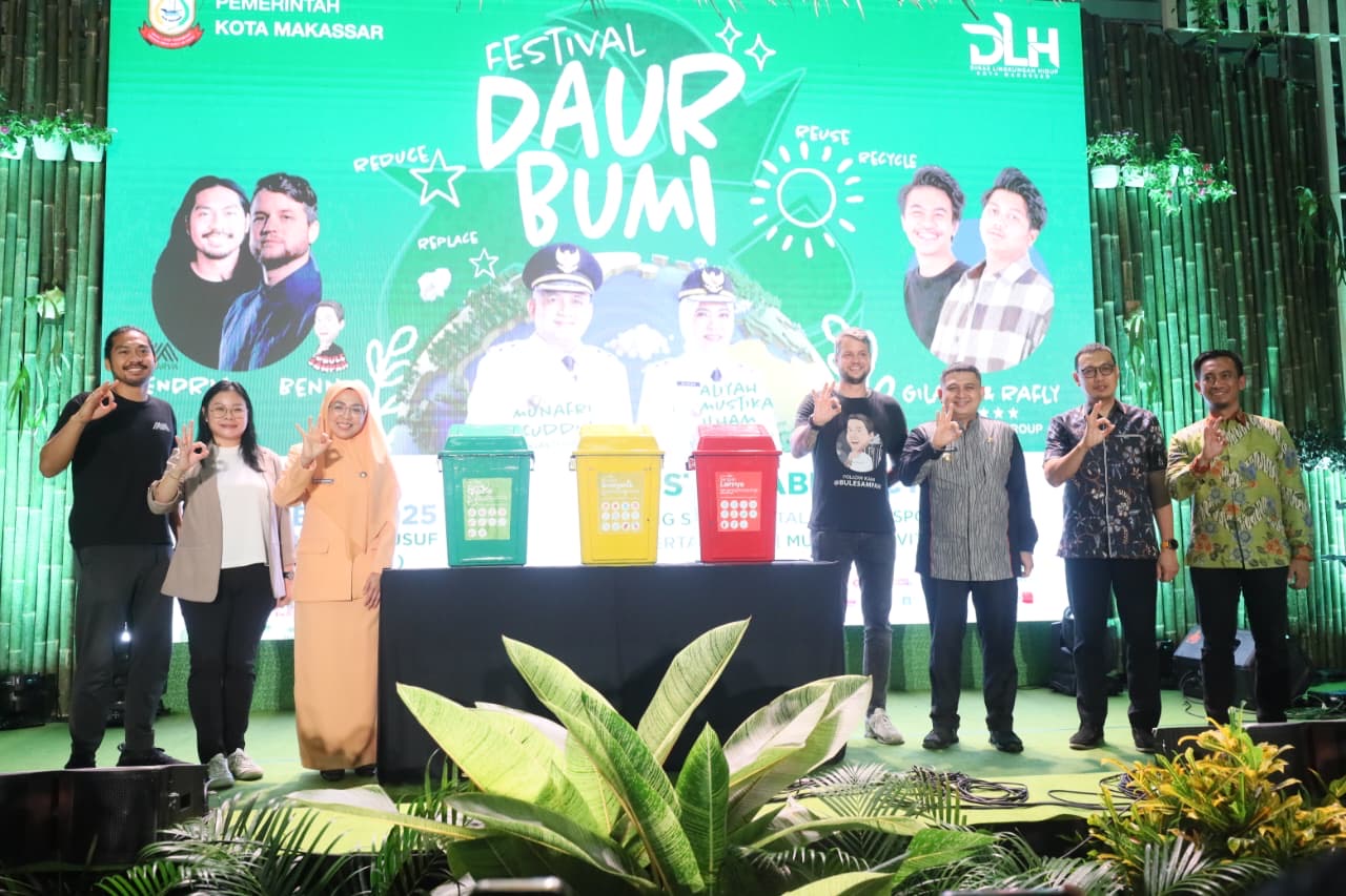 Festival Daur Bumi 2025, Upaya Membangun Budaya Bersih Menuju Makassar Kota Bebas Sampah 2029