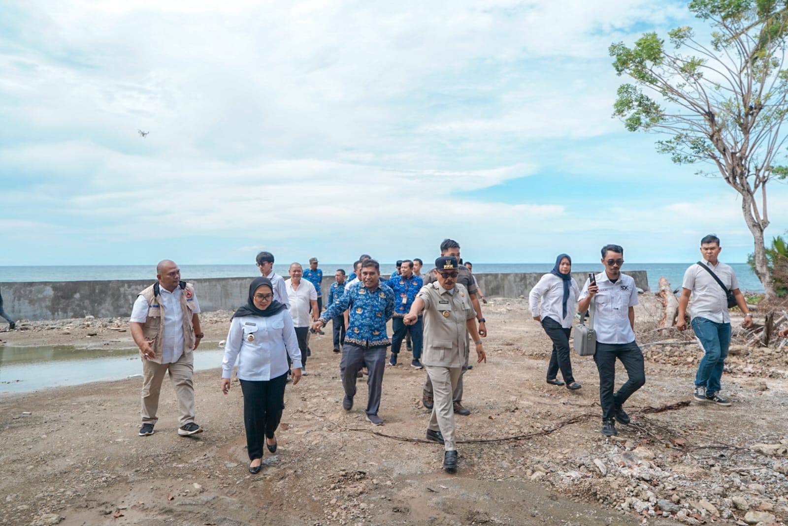 Jalur Alternatif Rampung, Risiko Lebih Rendah, Gubernur Sulbar Resmikan Infrastruktur Senilai Rp21 Miliar dari BNPB