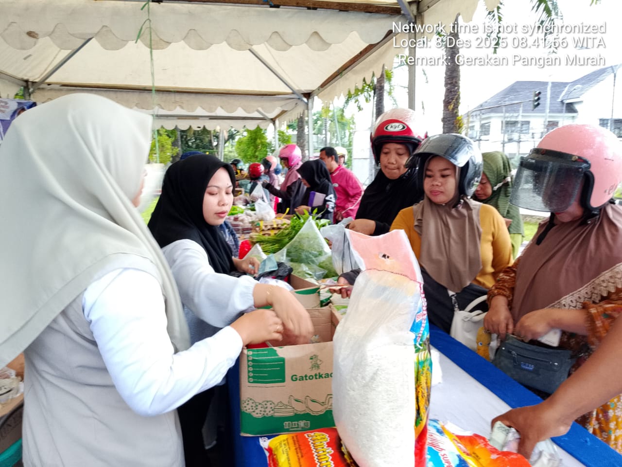 Pasar Murah Jelang Nataru di Mamuju, Untuk Stabilisasi Harga Pangan