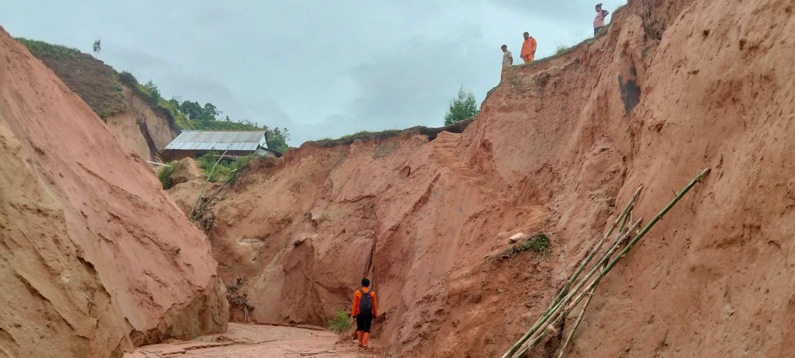 Longsor Terjadi di Mamasa, BPBD Sulbar Berkoordinasi dan Pantau Perkembangan Situasi di Lapangan
