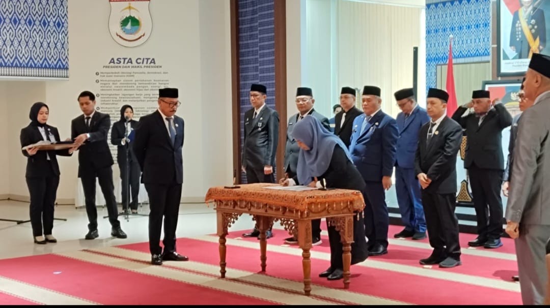 Ini Daftar Lengkap 10 Pejabat Eselon II Baru yang Dilantik Gubernur Sulbar