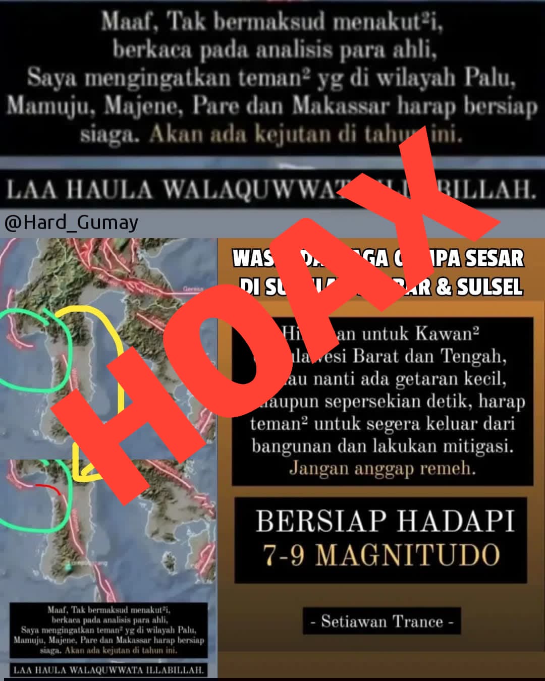 BPBD  Pastikan Informasi Gempa dan Tsunami di Sulbar adalah Hoaks