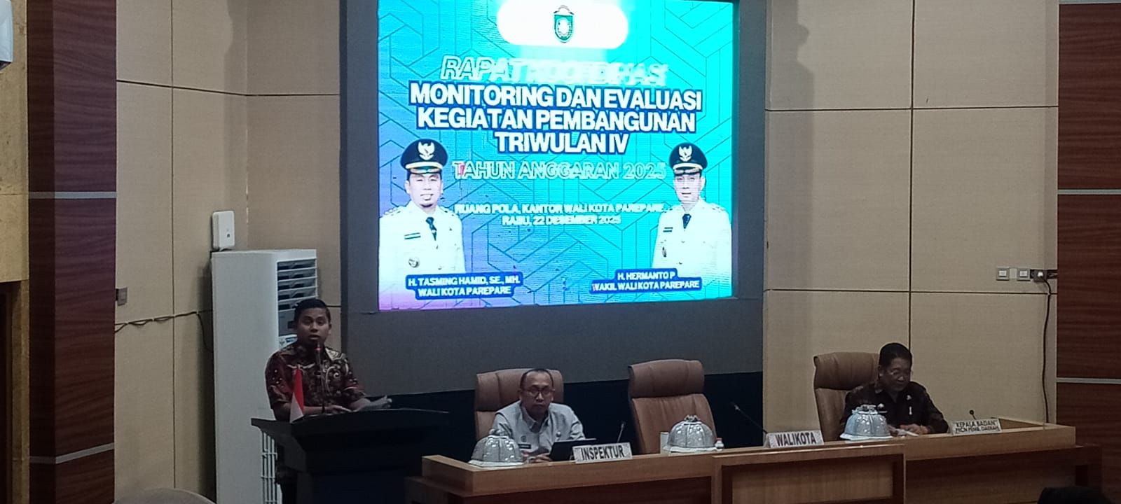Triwulan IV Pembangunan Parepare, Kinerja Fisik Capai 89,70 Persen dan Realisasi Belanja 75,35 Persen 