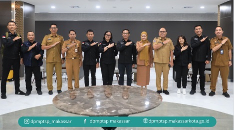 DPMPTSP dan Inspektorat Makassar Terima Kunjungan Kejaksaan Agung RI