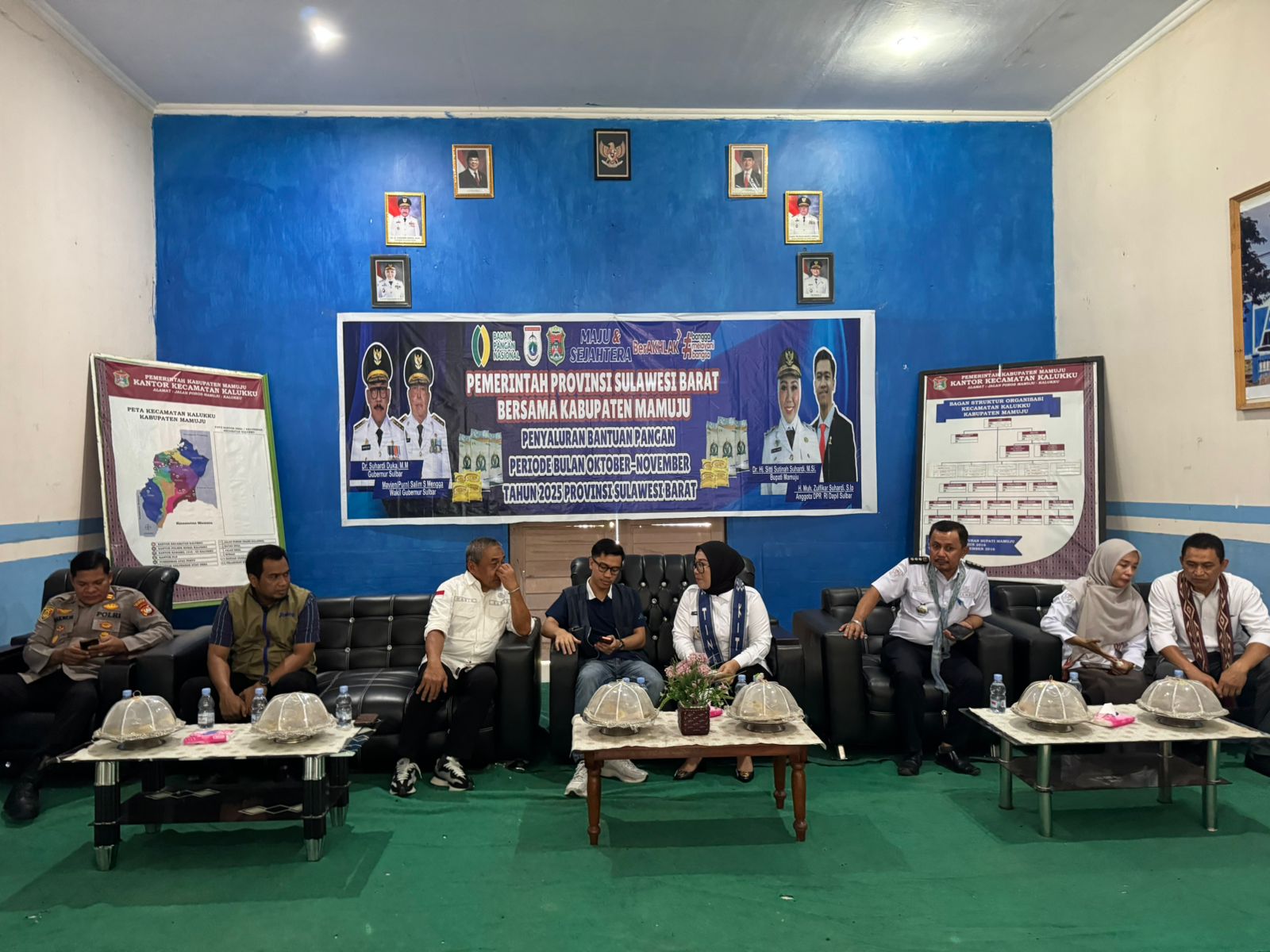 Pemprov, Pemkab Mamuju dan Anggota DPR RI Kolaborasi, Salurkan Bantuan Pangan di Kecamatan Kalukku