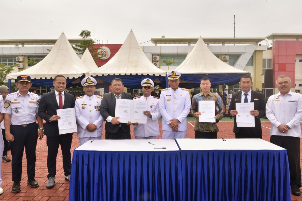 Lepas Perwira Transportasi PIP Makassar, Pj Gubernur Sampaikan Asta Cita Presiden Prabowo