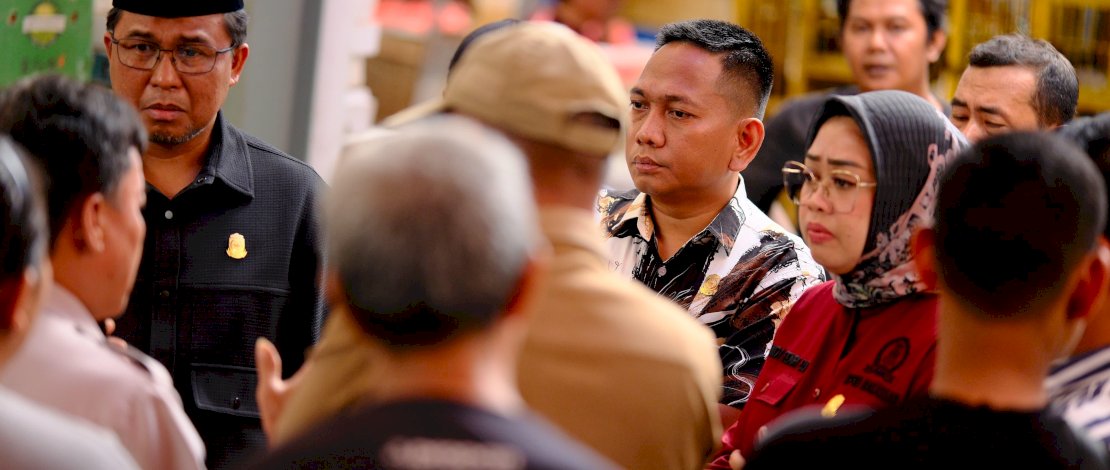 Komisi B DPRD Makassar Sidak ke Pasar Sawah, Tindaklanjuti Keluhan Pedagang Terkait Iuran Pemasangan CCTV dan Kanopi