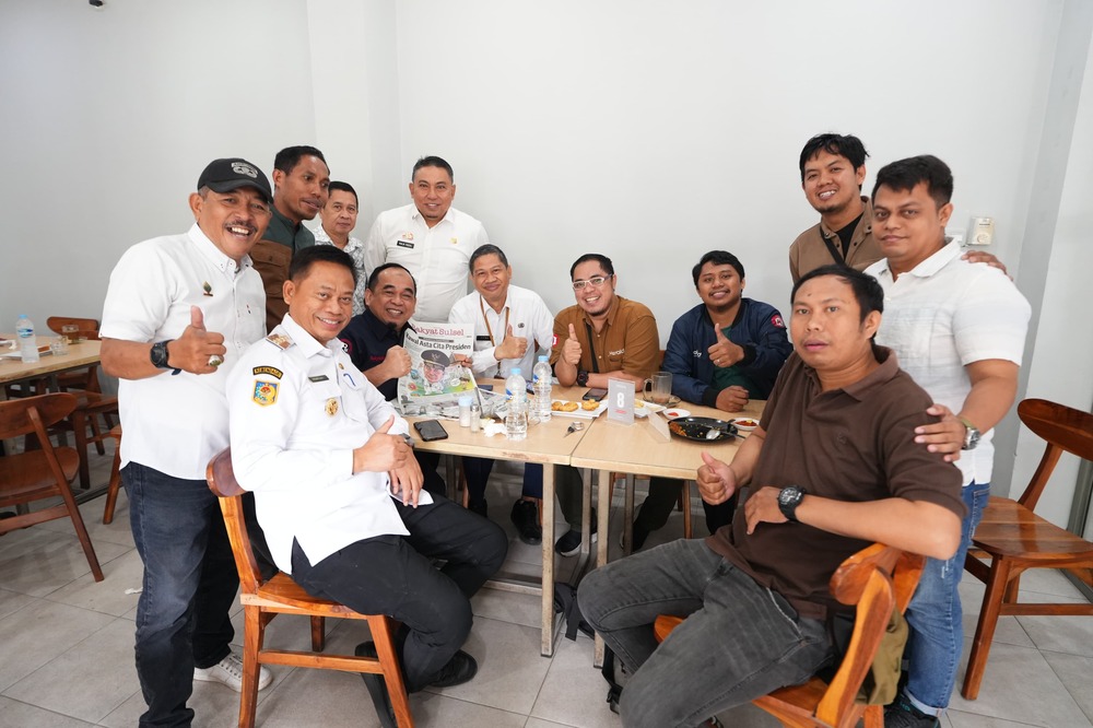 Ngopi Bareng Kepala OPD dan Jurnalis, Prof Fadjry Ingin Perkuat Sinergi dan Transparansi