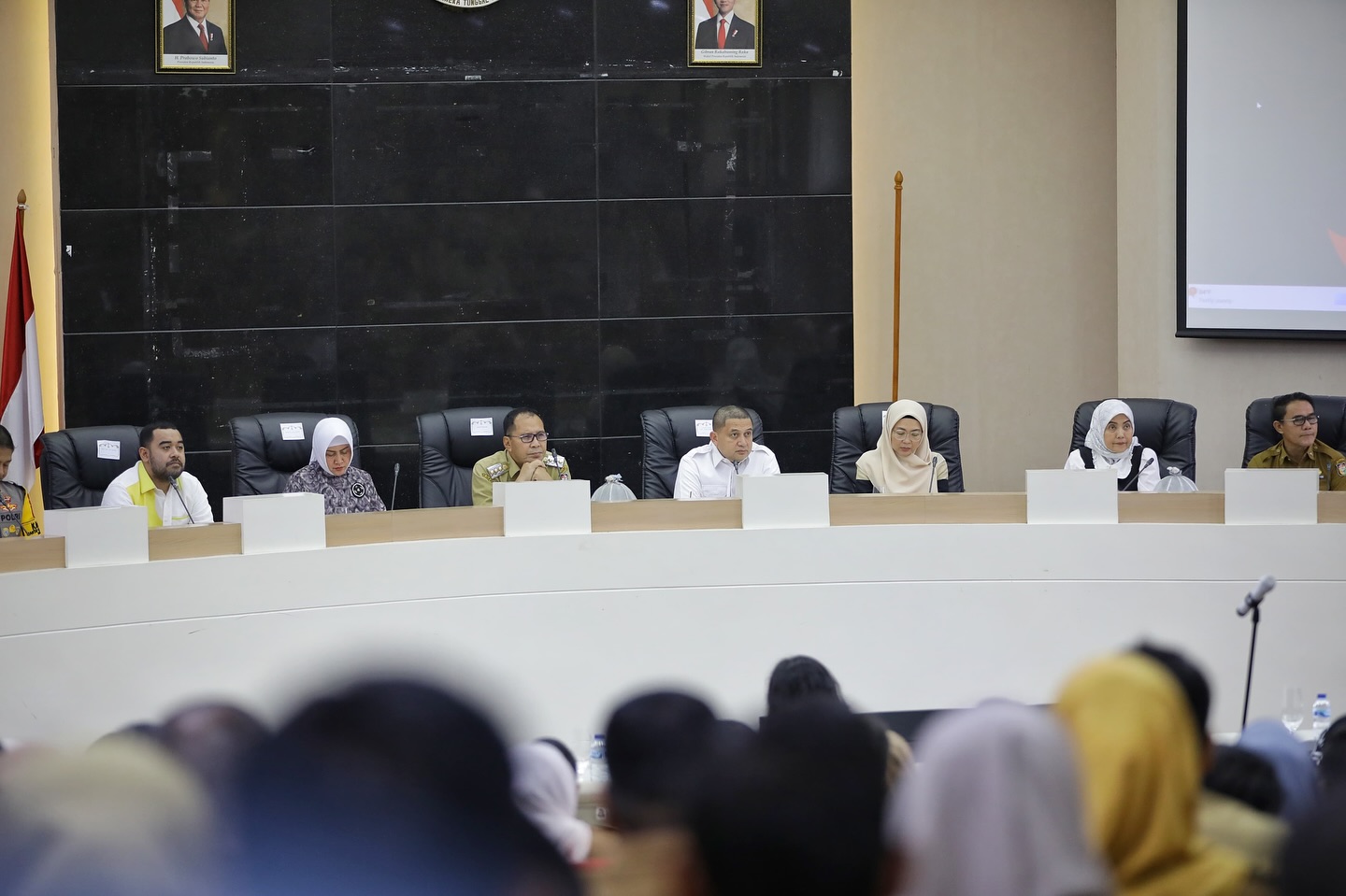 Pimpinan dan Anggota DPRD Makassar Hadiri Rakor Bersama Wali Kota dan Wawali Terpilih