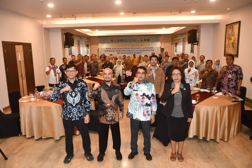 Capacity Building Pejuang Tim TPID, Pj Sekprov Sulbar: Kita Mau Lihat Sejauh Mana Bekerja dalam Pengendalian Inflasi