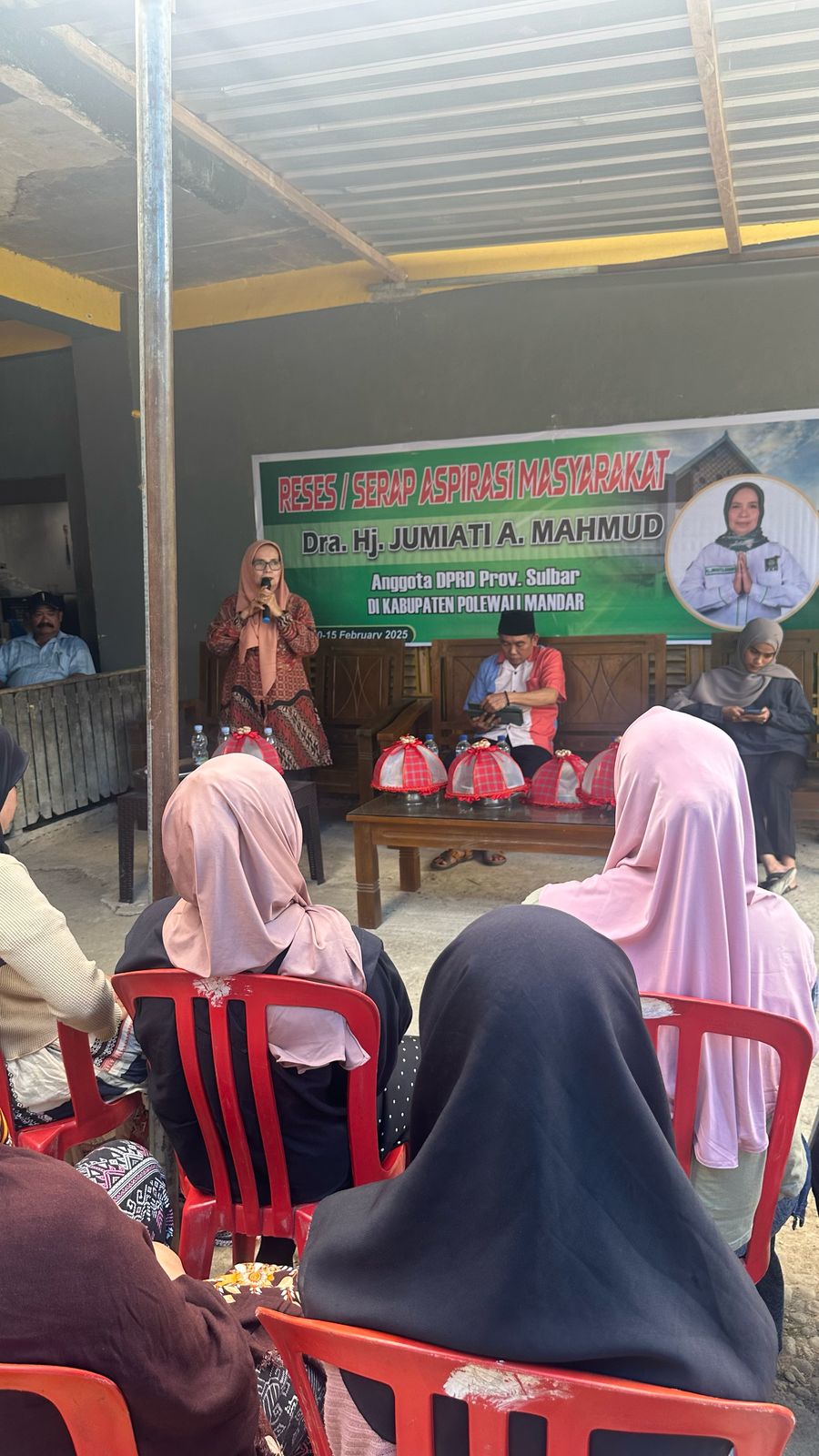 Anggota Dewan Jumiaty Mahmud Gelar Reses di Desa Ambopadang Polman, Dihadiri 200-an Masyarakat