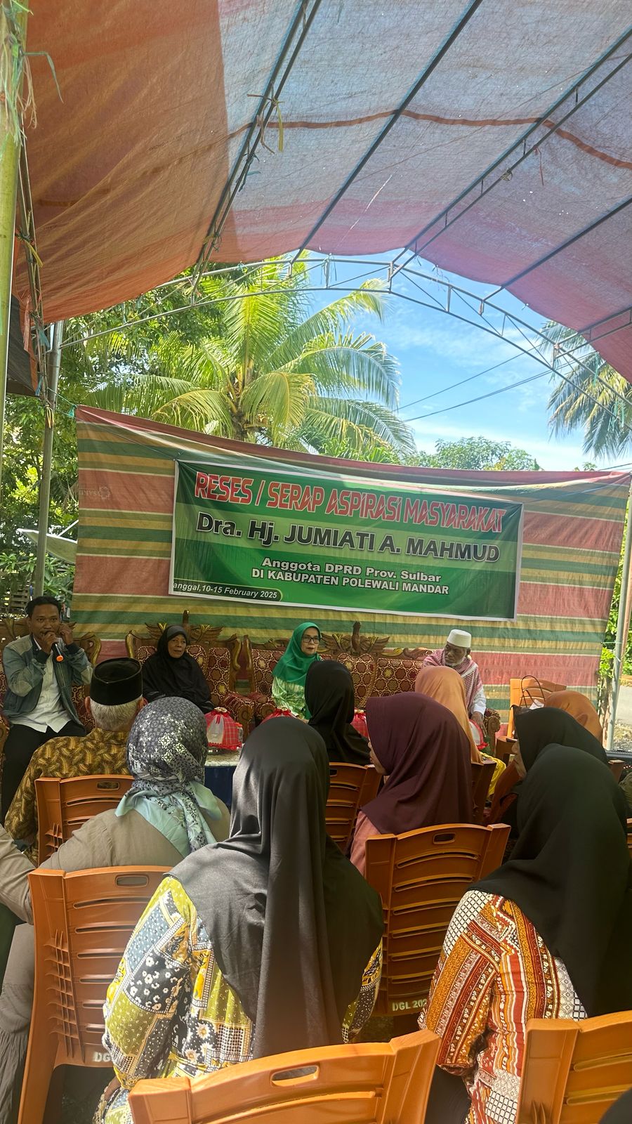 Reses Titik Ketiga, Jumiaty Mahmud Serap Aspirasi Masyarakat Desa Tandasura Polman