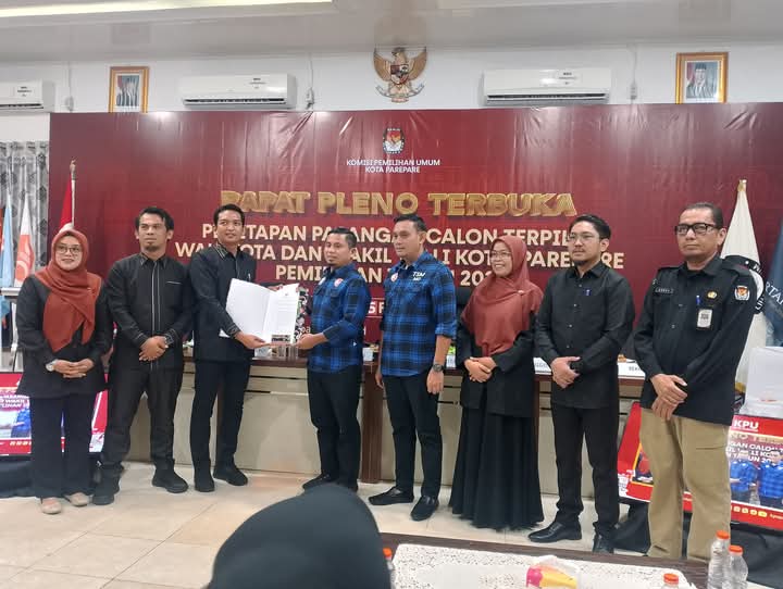 Resmi Ditetapkan Wali Kota-Wawali Terpilih, TSM-MO Tegaskan Tak Ada Lagi Nomor Urut, Mari Bersama Bangun Parepare Lebih Baik