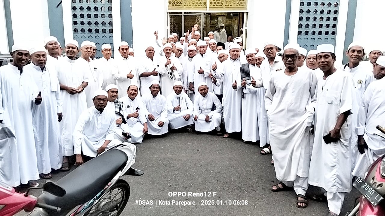 Majukan Syiar Islam, Safari Salat Subuh Majelis Syuhada Parepare Sesaki Masjid Besar Nurul Huda