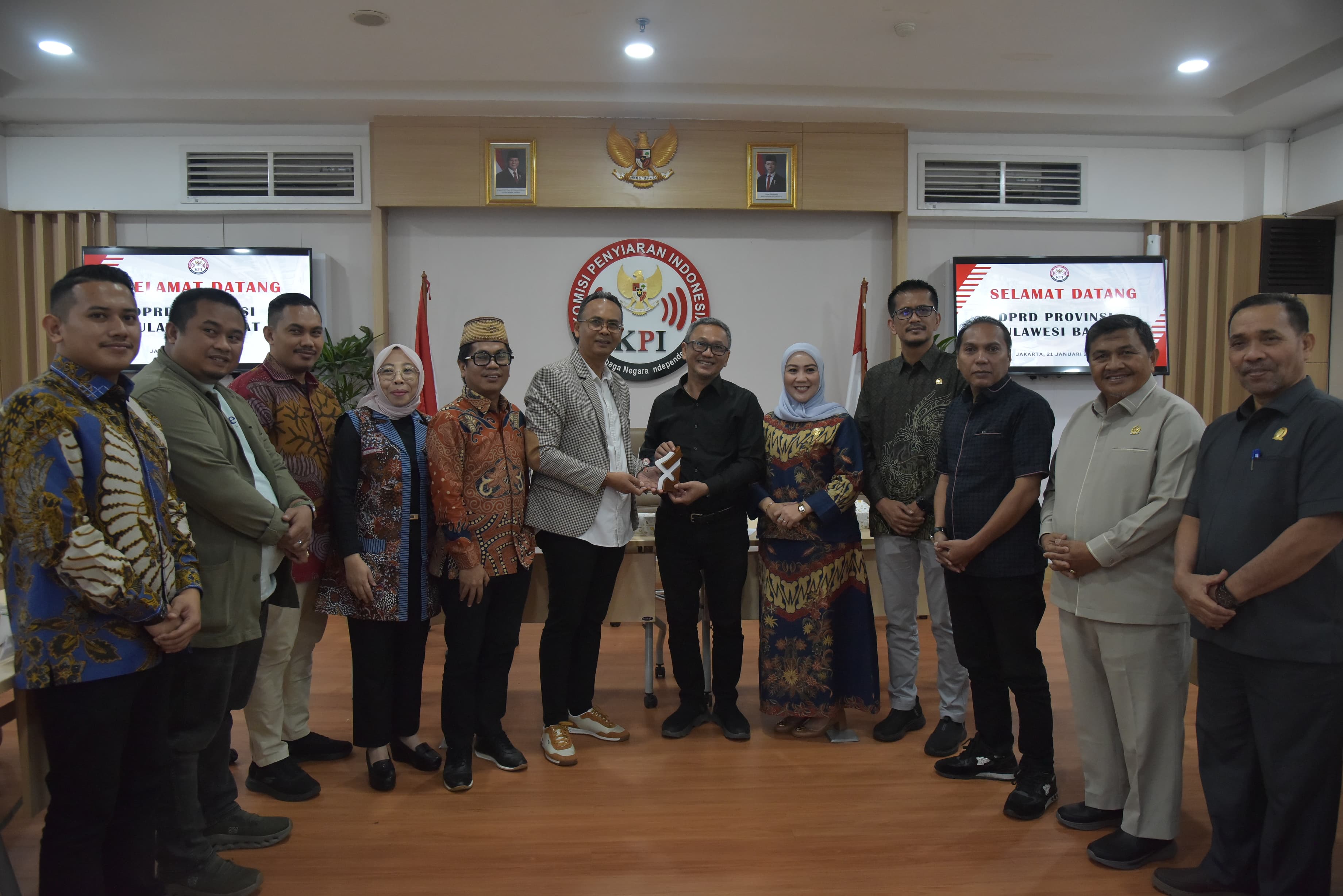 Komisi I dan Pimpinan DPRD Kunjungi KPI Pusat dan KPI Jakarta, Bahas Persiapan Seleksi KPID Sulbar 