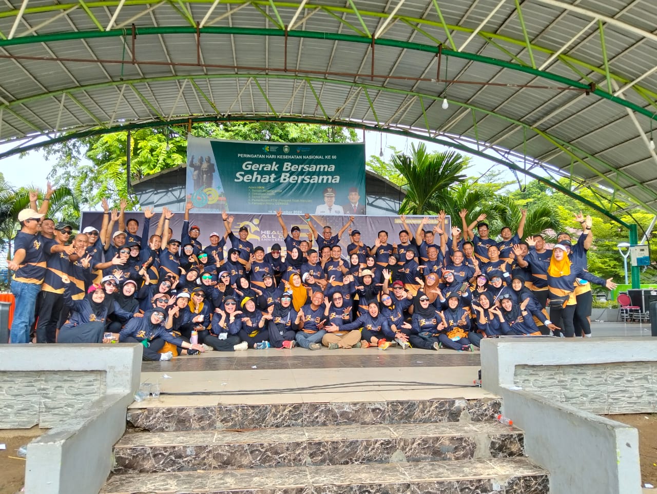 Semarak dan Penuh Makna 3rd Anniversary Healthy All Day, Pj Wali Kota dan TSM-MO Kompak Olahraga Bersama Masyarakat 