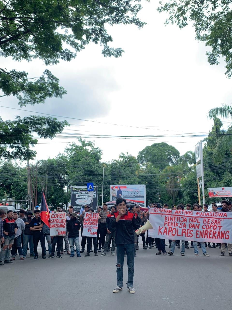 GAM Tantang Kapolda Sulsel Copot Kapolres Enrekang