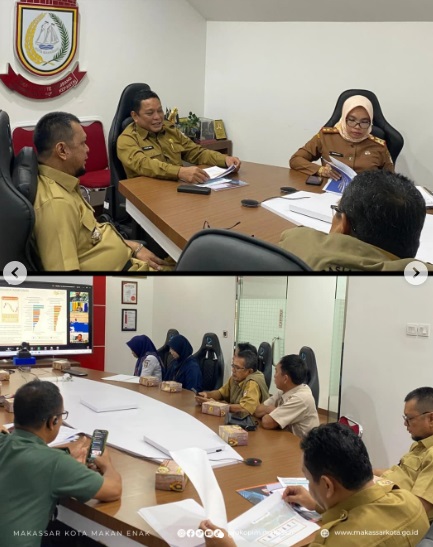 Mewakili Wali Kota Makassar, Asisten II Hadiri Rakor Pengendalian Inflasi Bersama Kemendagri