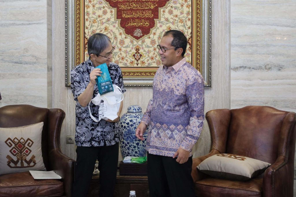 Rencana Kerja Sama Dekarbonisasi di Makassar, Wakil Wali Kota Maniwa-Jepang Temui Danny Pomanto 