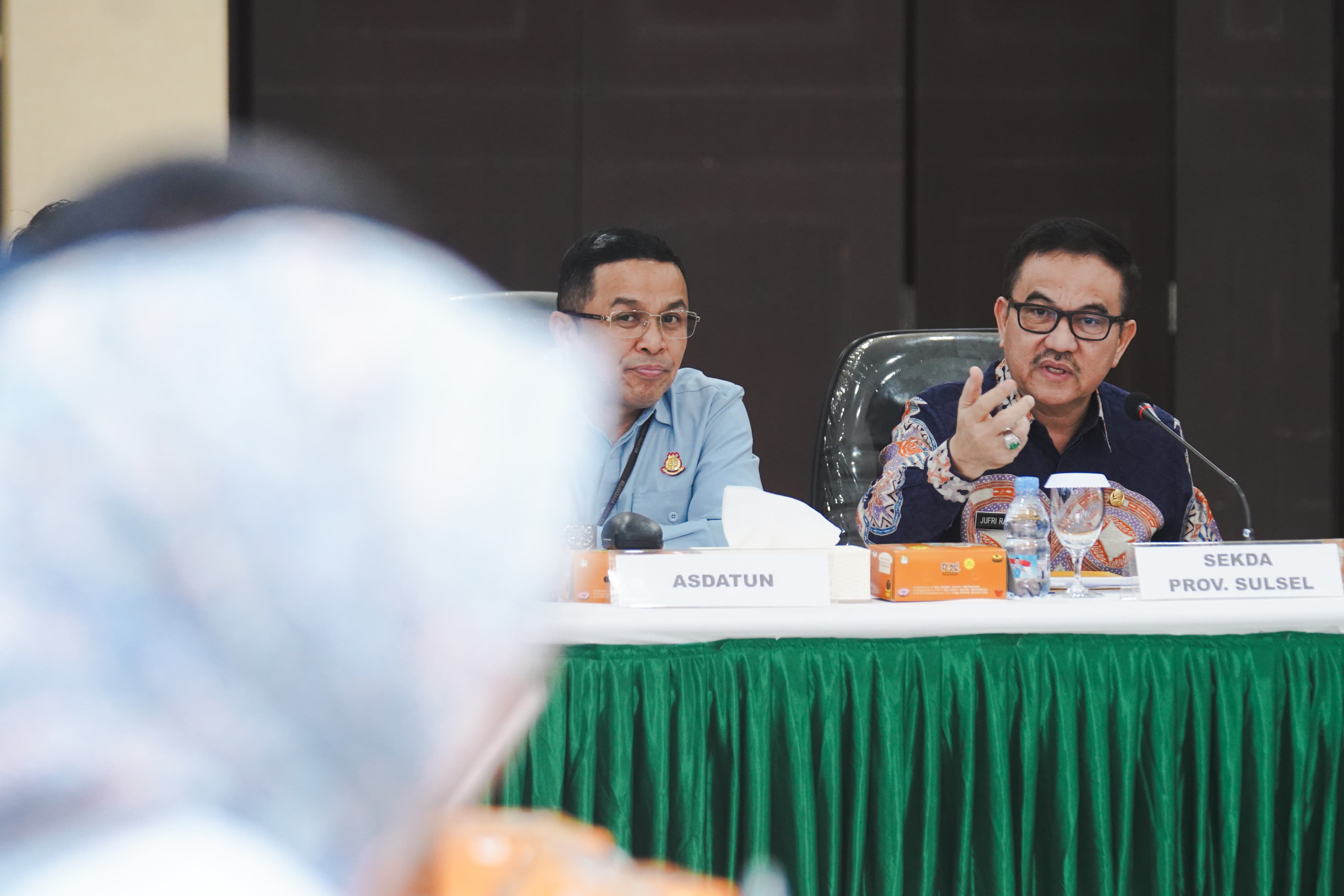 Libatkan Kejati Sulsel, Sekda Pimpin Rapat Percepatan Proyek Strategis Nasional Bendungan Jenelata Gowa