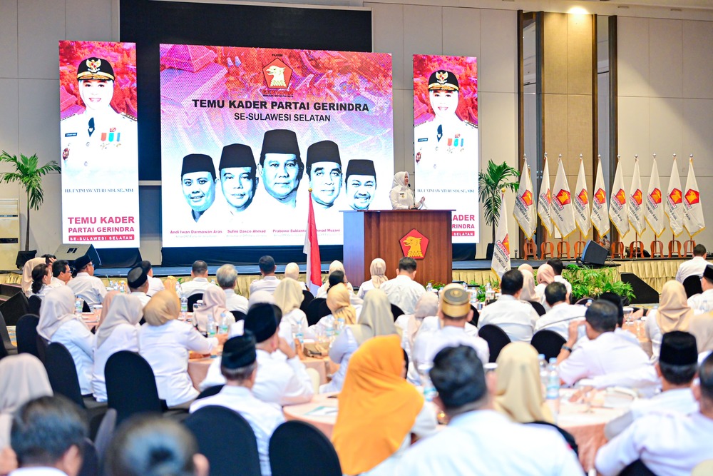 Di Hadapan Sekjen Gerindra, Wagub Sulsel Tegaskan Komitmen Berkolaborasi dengan Parpol untuk Percepatan Pembangunan
