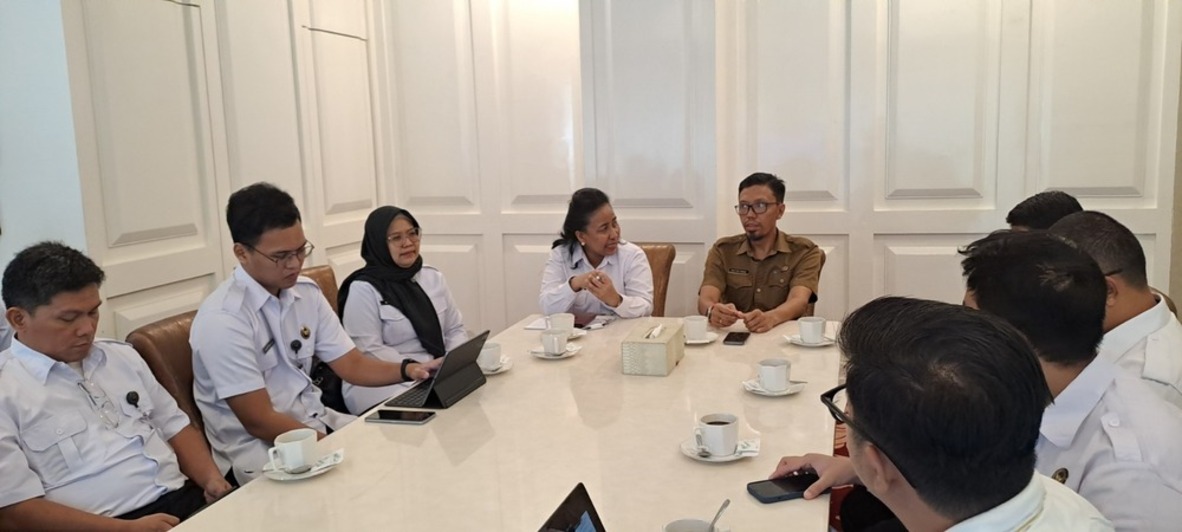 Kemenko Kumham Imipas Sharing Knowledge dengan Diskominfo SP Sulsel, Terkait Penerapan Pengarusutamaan HAM
