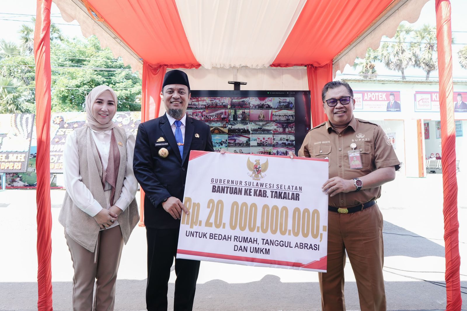 Takalar Dapar Kucuran Rp20 Miliar dari Gubernur Sulsel, Untuk Bedah Rumah, Kebencanaan dan UMKM  