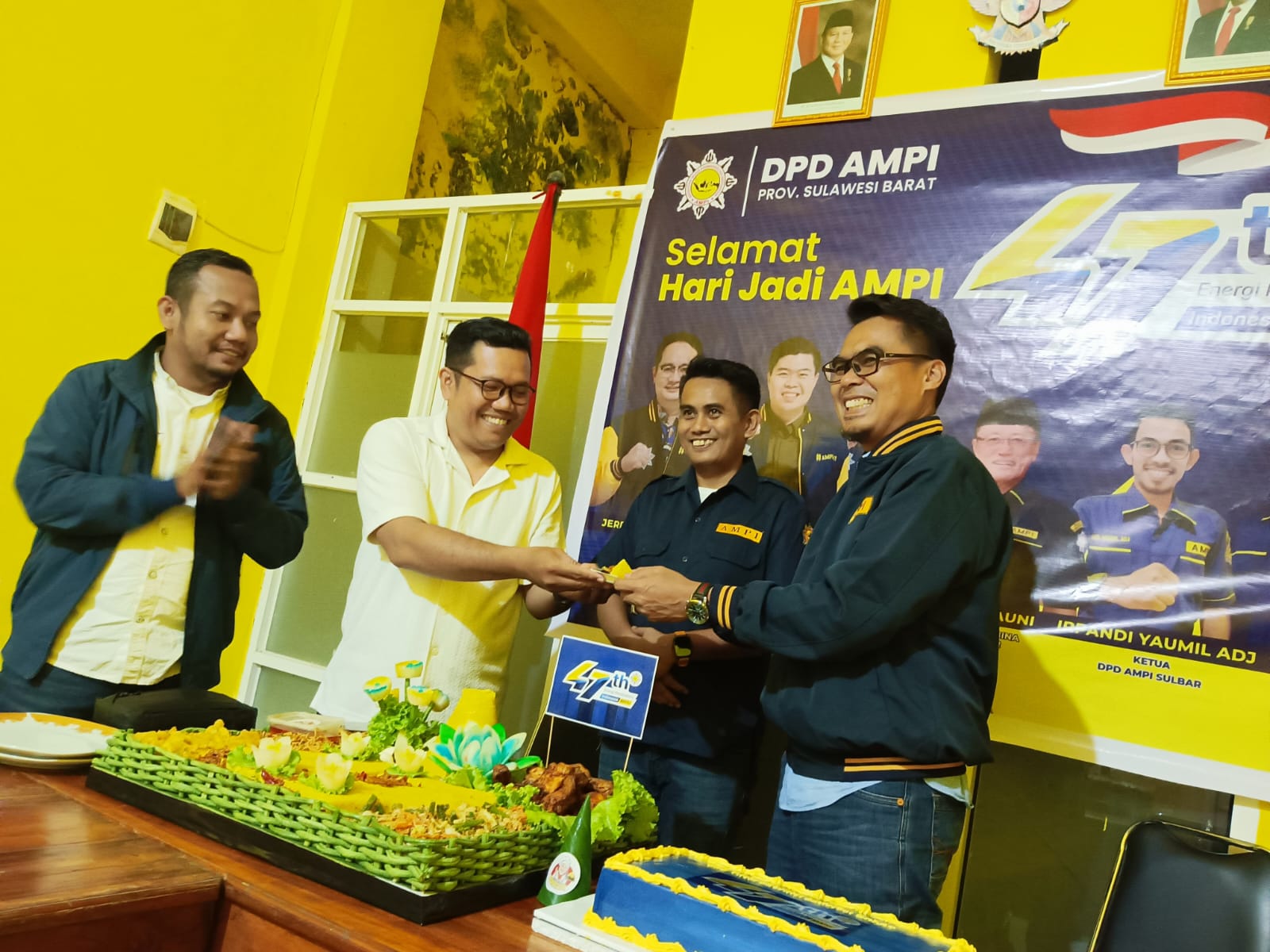 AMPI Sulbar Adakan Syukuran Hari Jadi AMPI ke-47 Tahun