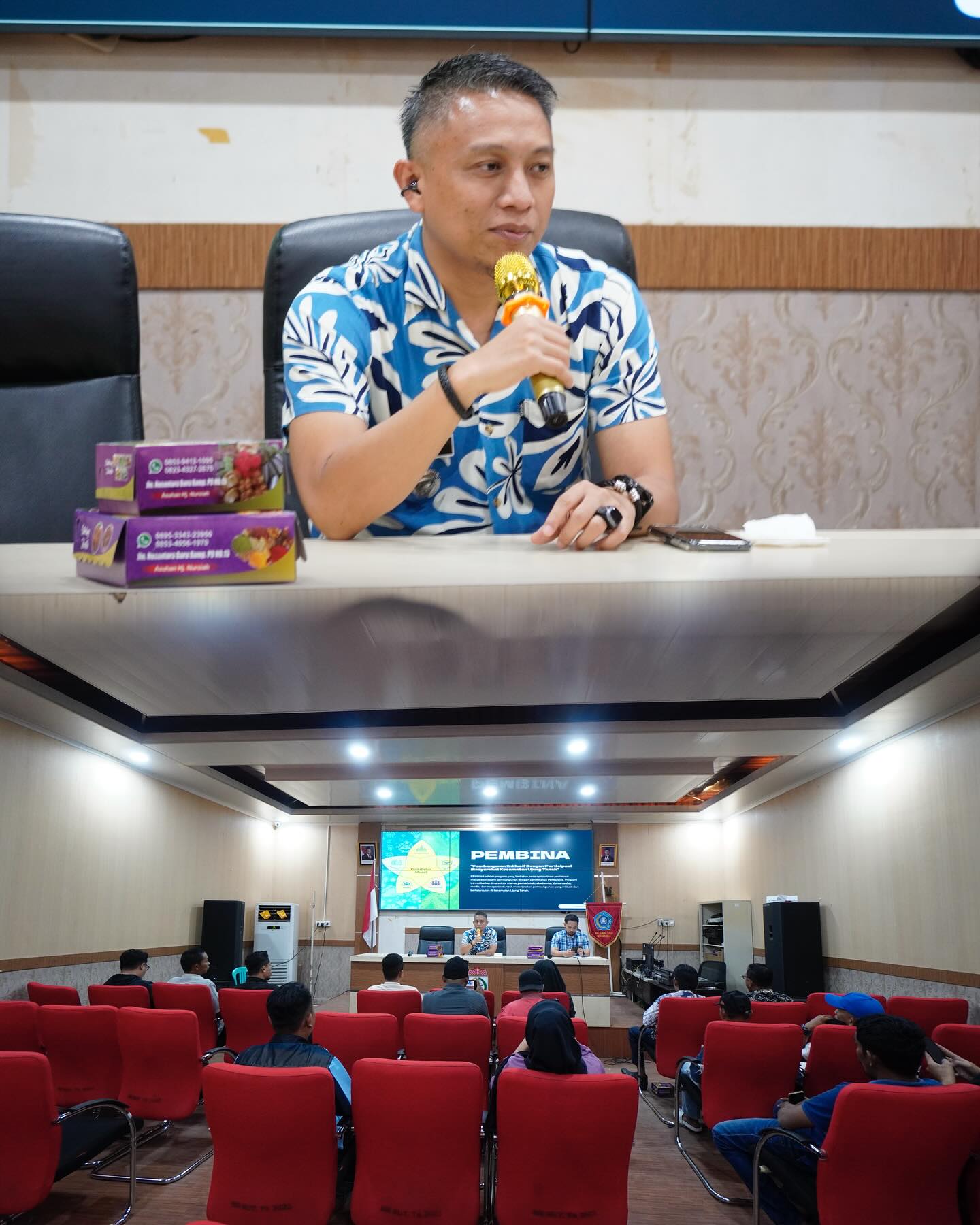 Dukung Program Pembina, Camat Ujung Tanah Gelar Rakor Lintas Sektor