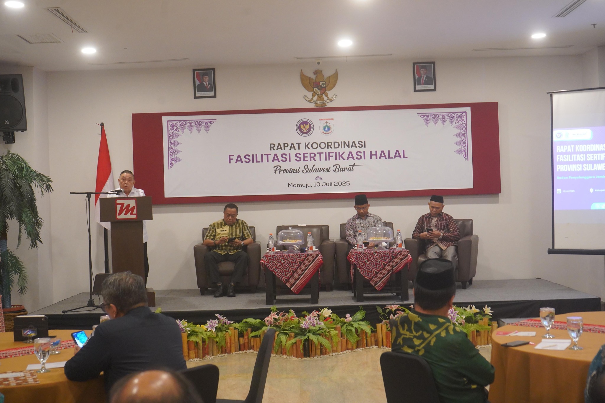 Rakor Fasilitasi Sertifikasi Halal bagi Pelaku UMK, Wagub Sulbar Sebut Wujud Komitmen Moral dan Ekonomi