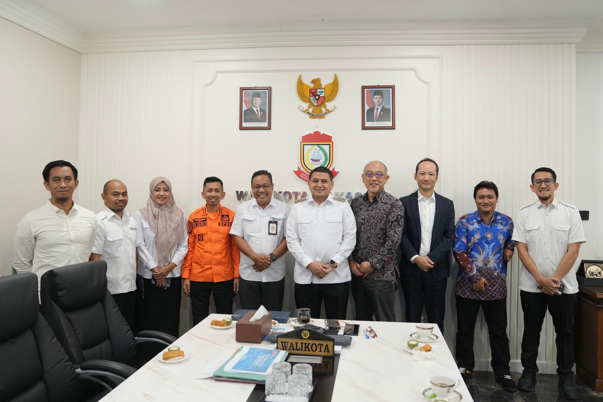 Wali Kota Makassar Bertemu Perusahaan Jepang, Jajaki Teknologi Pemantauan Banjir Real-Time Berbasis GIS