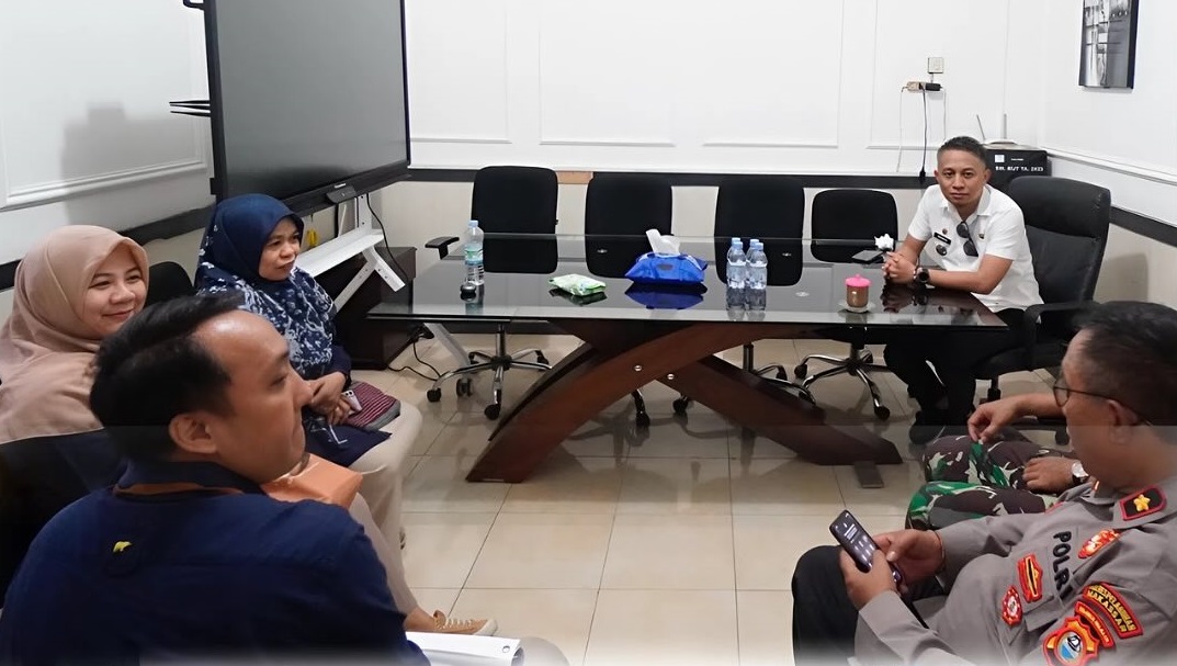 Camat Ujung Tanah Bersama Kapolsek-Danramil Terima Kunjungan KPP Pratama Makassar Utara