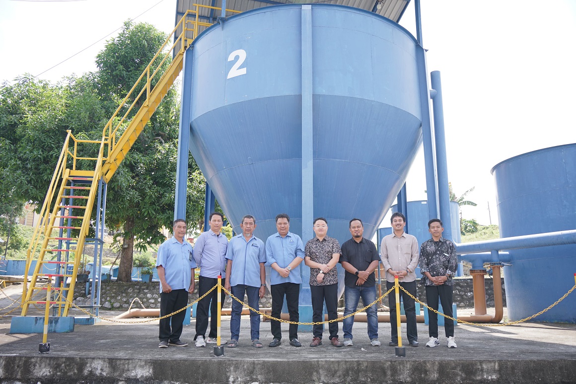 PT Lesso Tertarik Tawaran Konsep Pengembangan Air Minum Aman PAM Tirta Karajae