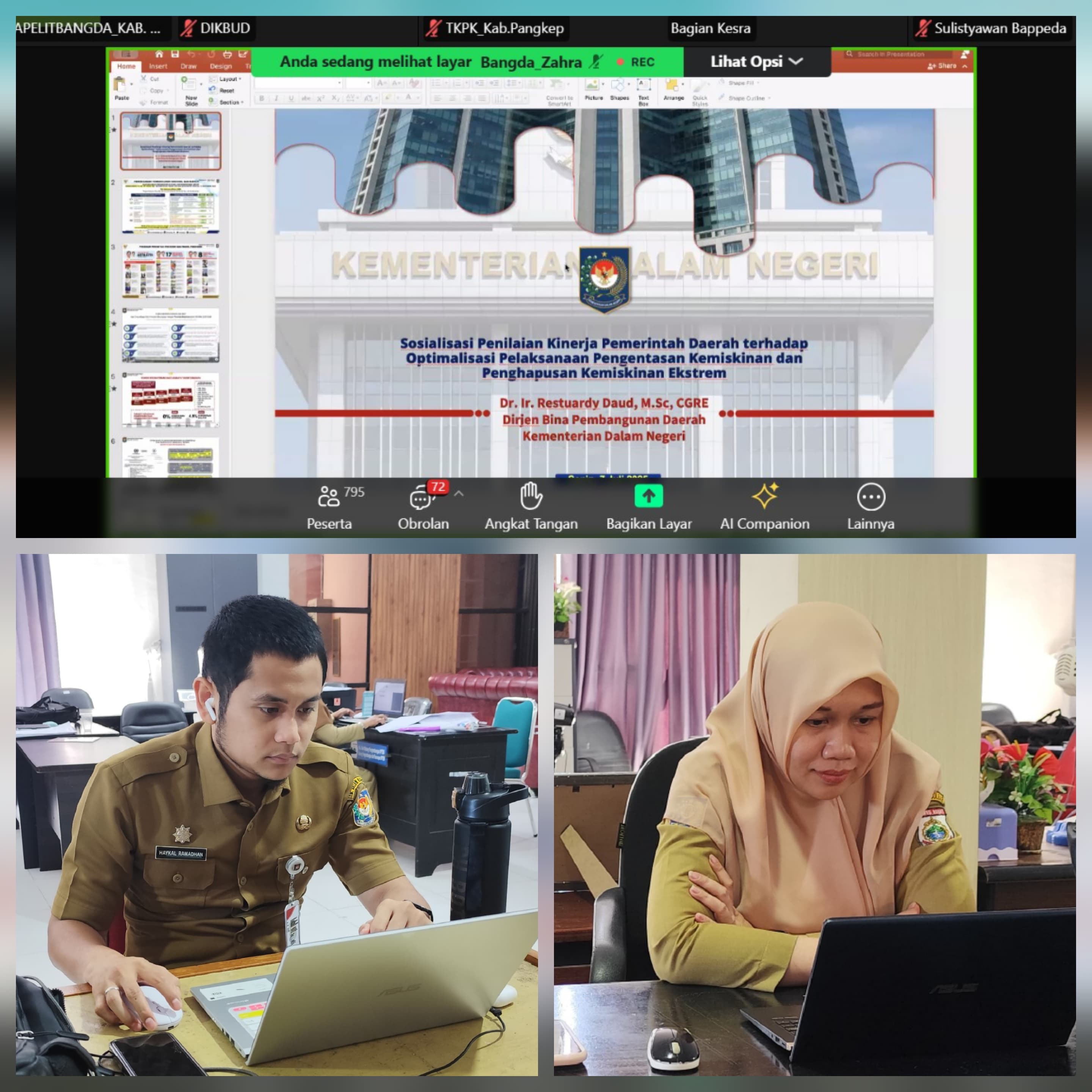 Laksanakan Misi SDK-JSM, Bapperida Sulbar Optimalkan Strategi Penghapusan Kemiskinan Ekstrem  