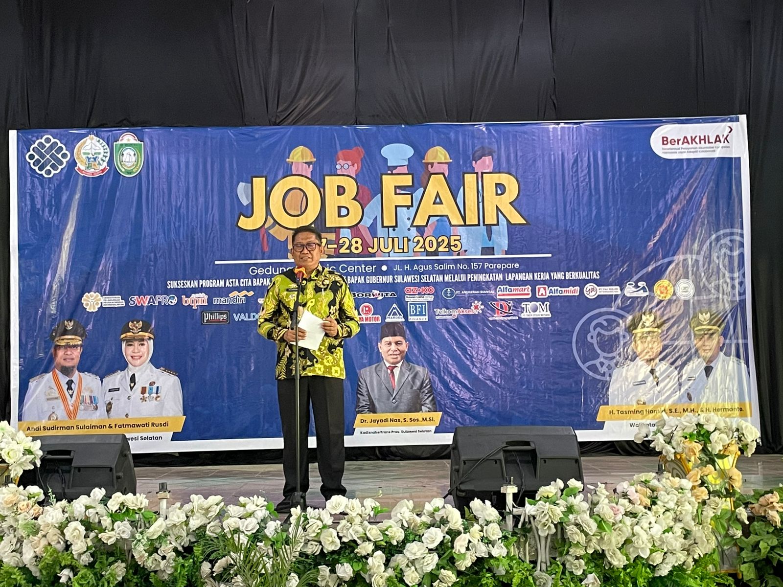 Job Fair Sulsel Dipusatkan di Parepare, Terbuka Peluang 2.000 Lowongan Kerja 