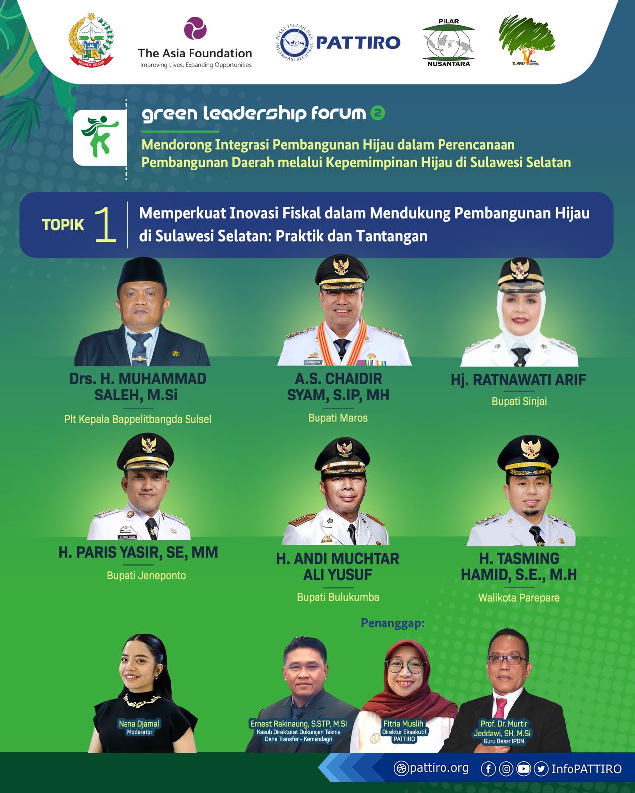 Parepare Raih Indeks Kinerja Pengelolaan Sampah 2024 Tertinggi di Sulsel, Wali Kota Diapresiasi Saat Berbicara di Green Leadership Forum II  