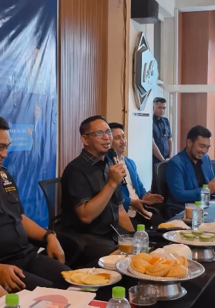 Ketua DPRD Makassar Berdiskusi dengan KNPI Terkait Bahaya Narkoba