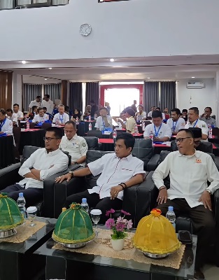 Pimpinan DPRD Sulbar Hadiri Rakerprov KONI Sulbar 2025