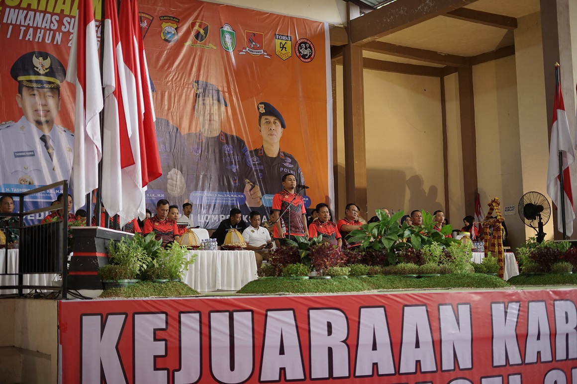 Wali Kota Tasming Hamid Banggakan Kejuaraan Karate INKANAS Sulsel Digelar di Parepare, Pesankan Junjung Tinggi Sportivitas 
