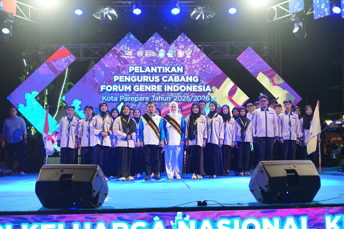 Peringatan Harganas di PantaiKu Parepare, Wali Kota Serukan Pentingnya Peran Keluarga Jadi Pilar Masa Depan Bangsa