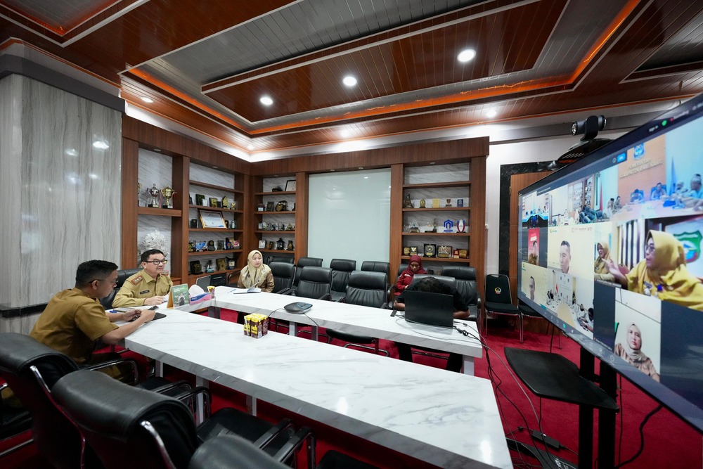 Sekda Sulsel Pimpin Evaluasi Percepatan Koperasi Merah Putih, Sudah Capai 71 Persen 