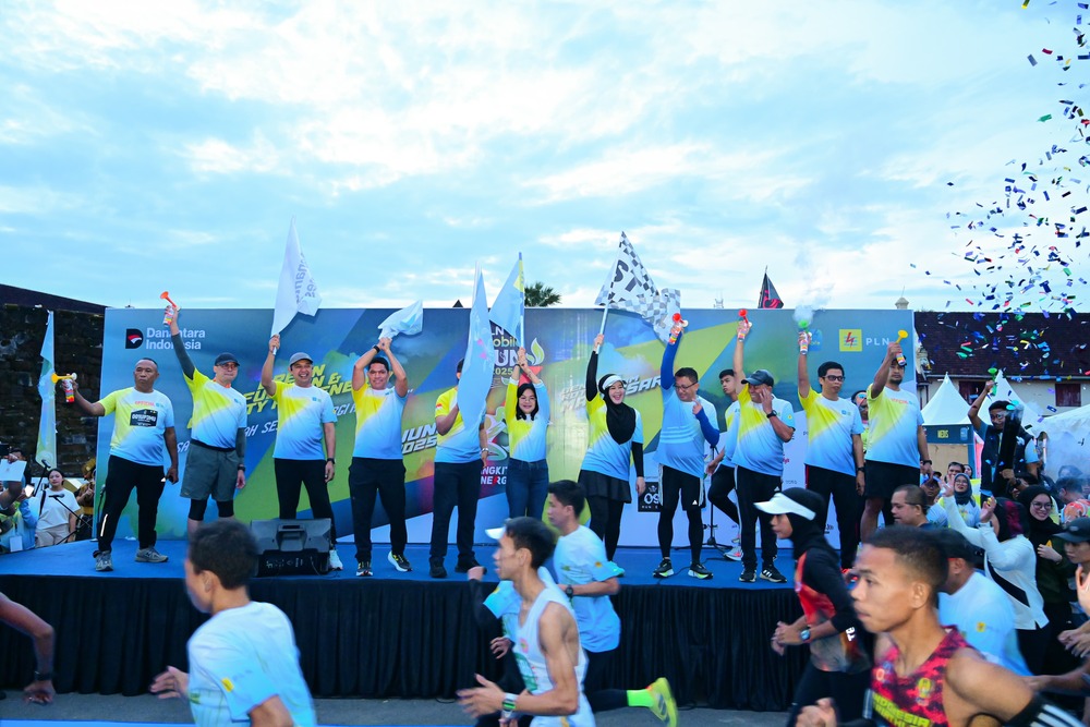 Apresiasi PLN Mobile Run 2025, Wagub Sulsel: Gaya Hidup Sehat dan UMKM Maju Bersama