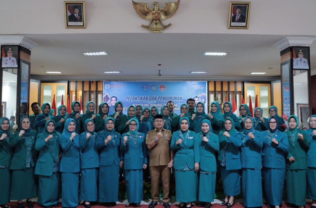 Bupati Yaumil Hadiri Pelantikan Ketua TP PKK, Pembina Posyandu dan Dekranasda Pasangkayu