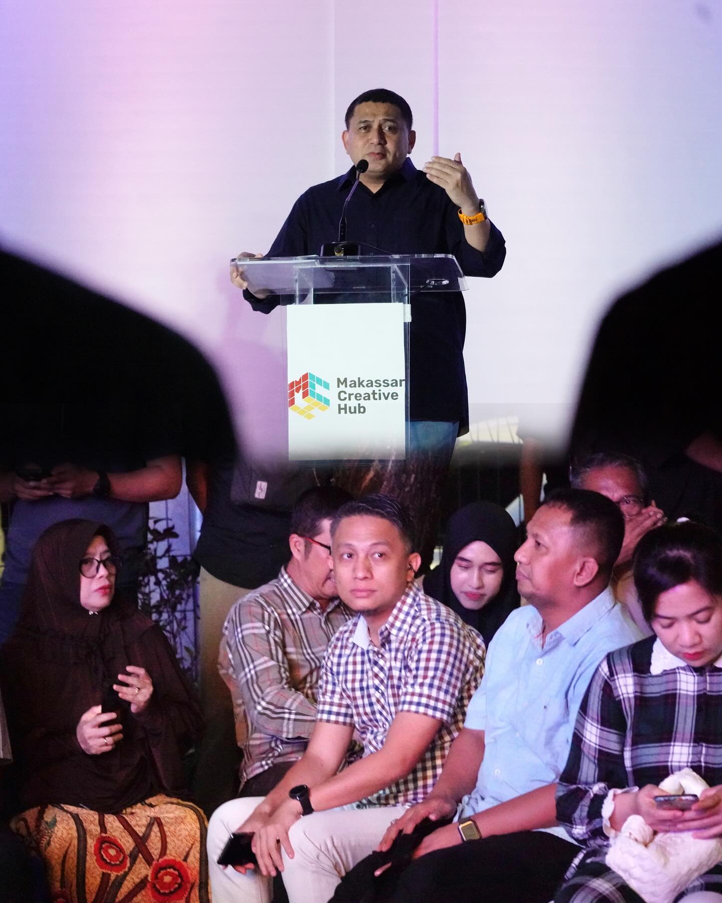 Camat Ujung Tanah Hadiri Launching Makassar Creative Hub di Pantai Losari