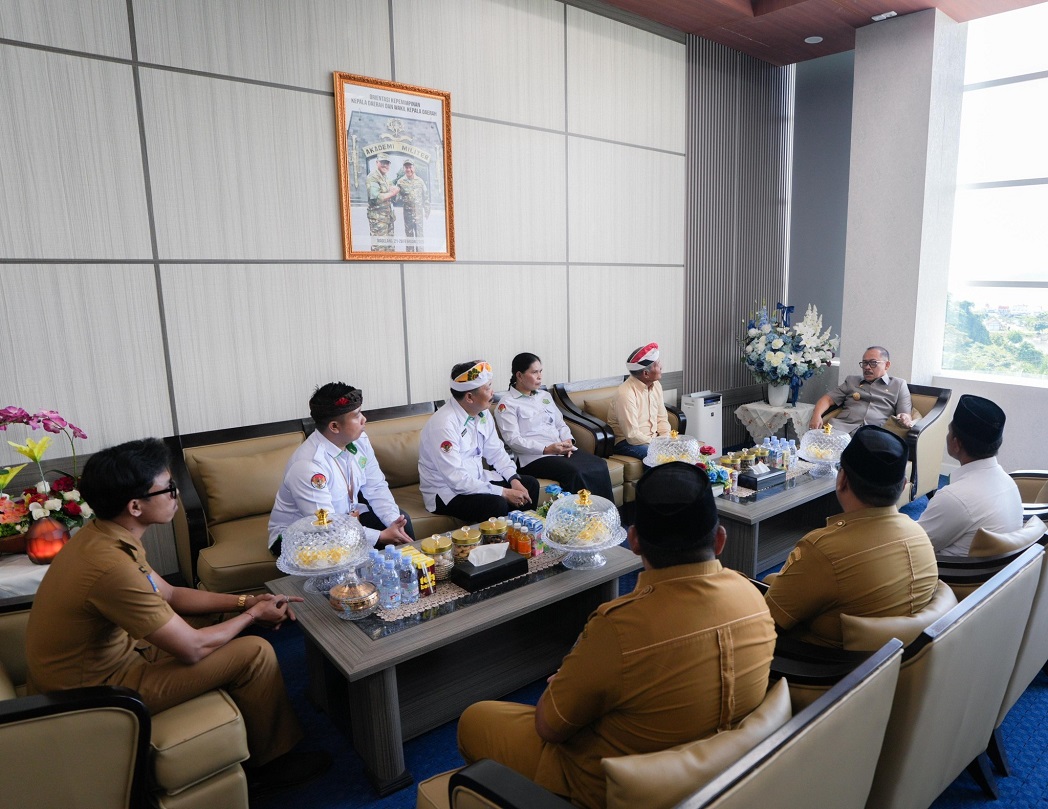 Gubernur Sulbar Terima Audiensi Panitia Pelaksana Loka Sabha III PHDI