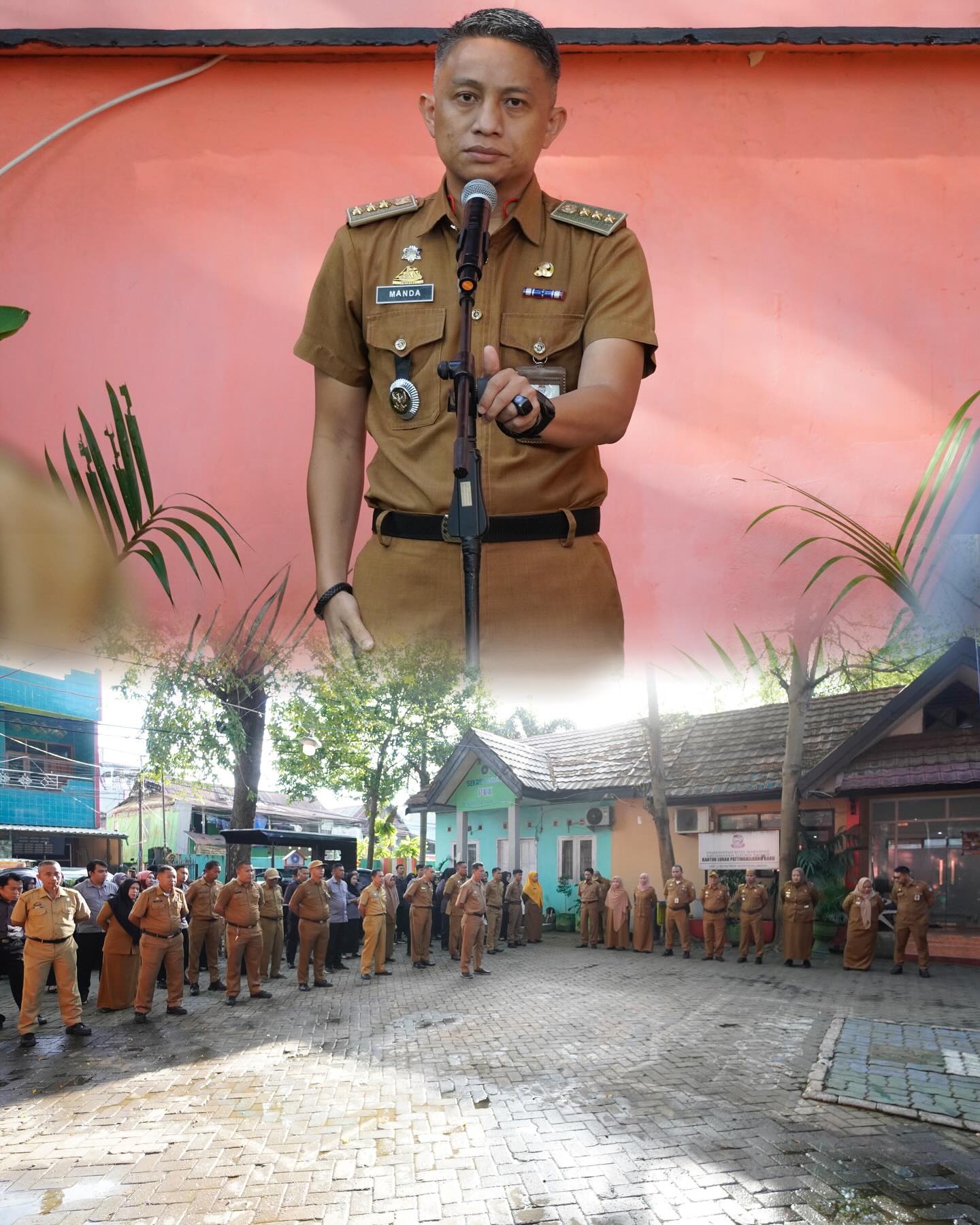 Apel Pagi Pemerintahan Kecamatan Ujung Tanah, Untuk Mempertahankan Kedisiplinan dan Kesiapan Pegawai