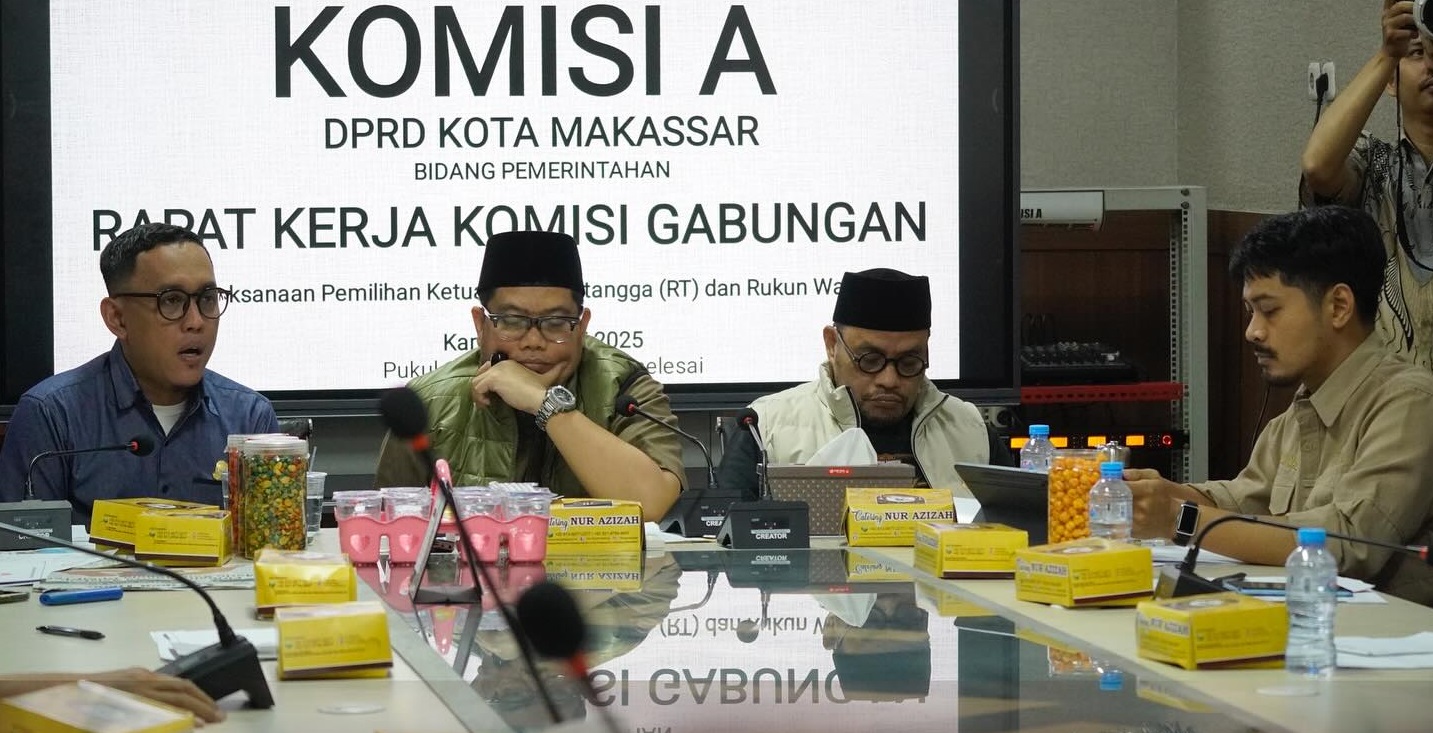 Komisi A DPRD Makassar Rakor Bersama Seluruh Camat, Bahas Pelaksanaan Ketua RT/RW