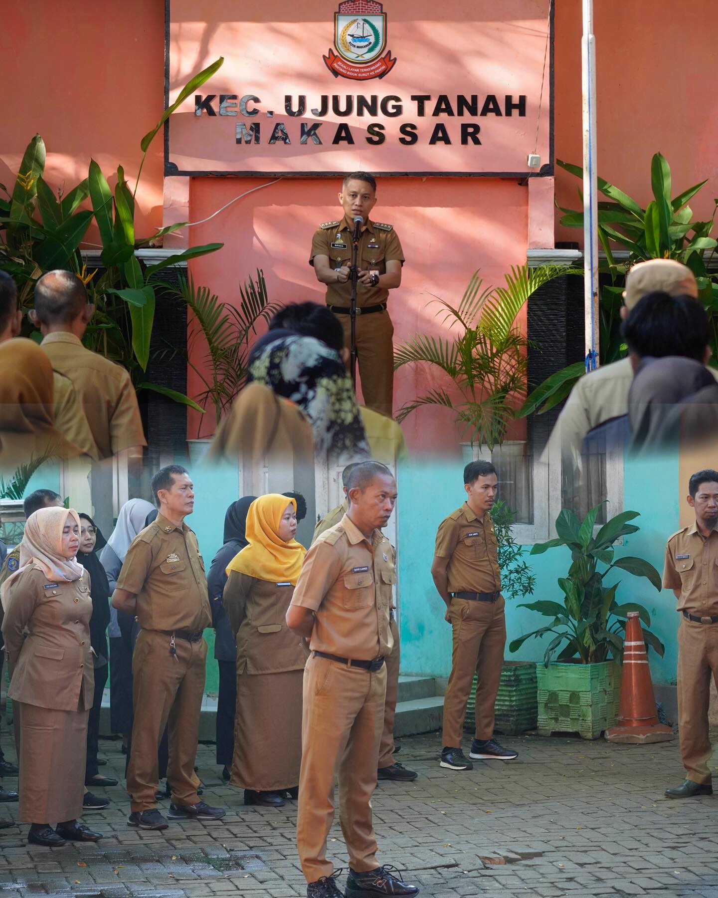 Camat Ujung Tanah Tekankan Optimalisasi Kinerja dalam Menjalankan Program Wali Kota Makassar